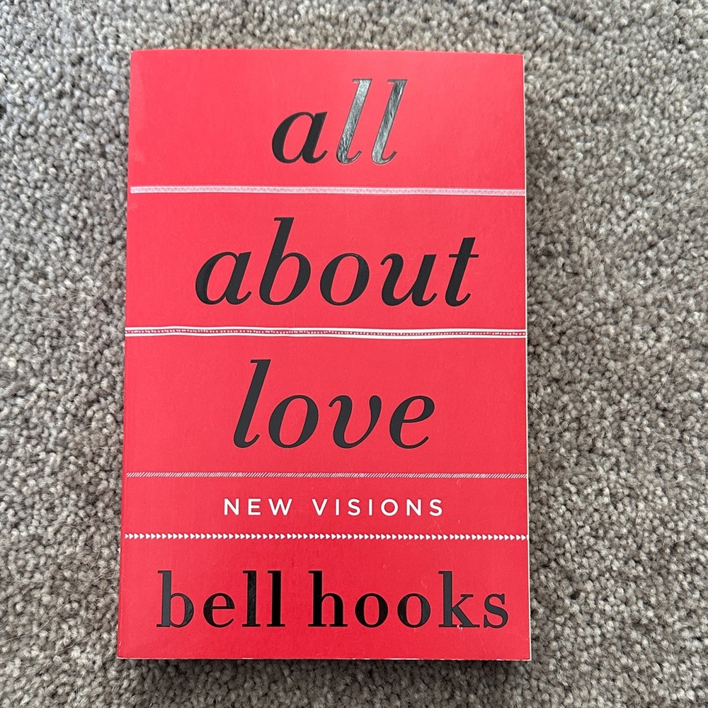 All About Love by Bell Hooks Book